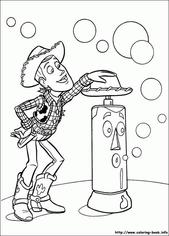 Toy Story kolorowanki